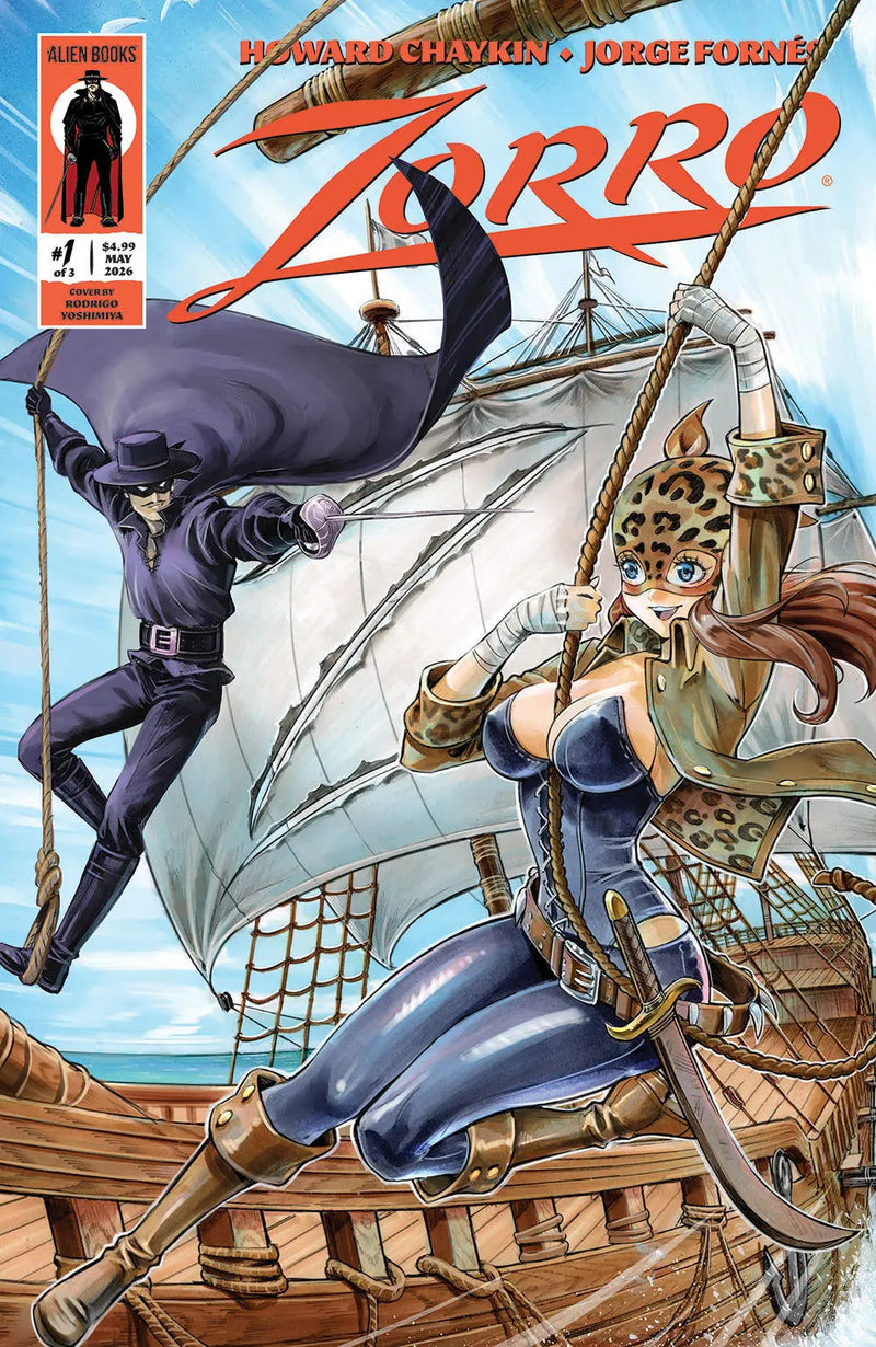 Zorro #1 Variant D (Yoshimiya) IDW Publishing