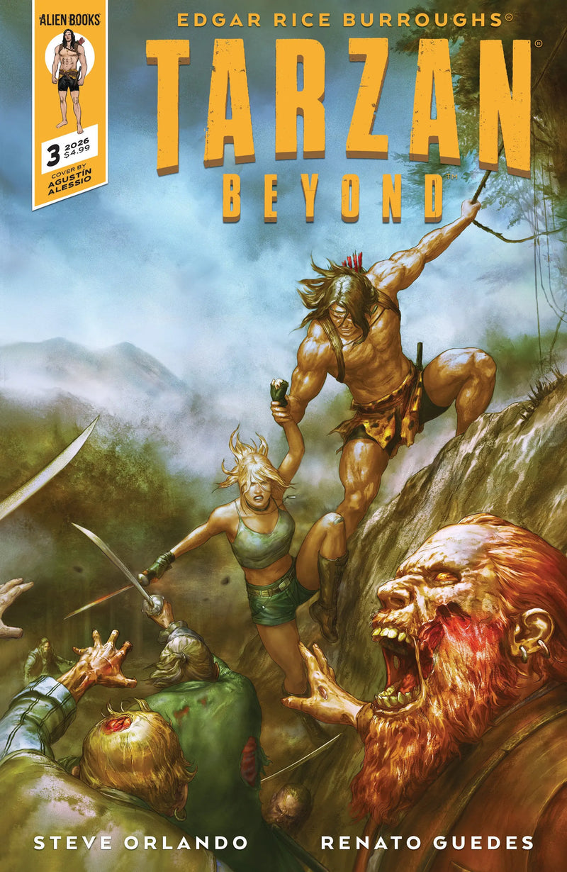 Tarzan Beyond #3 Cover A (Alessio) IDW Publishing
