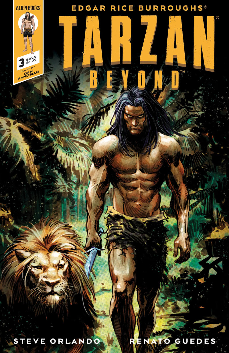 Tarzan Beyond #3 Variant C (Panosian) IDW Publishing