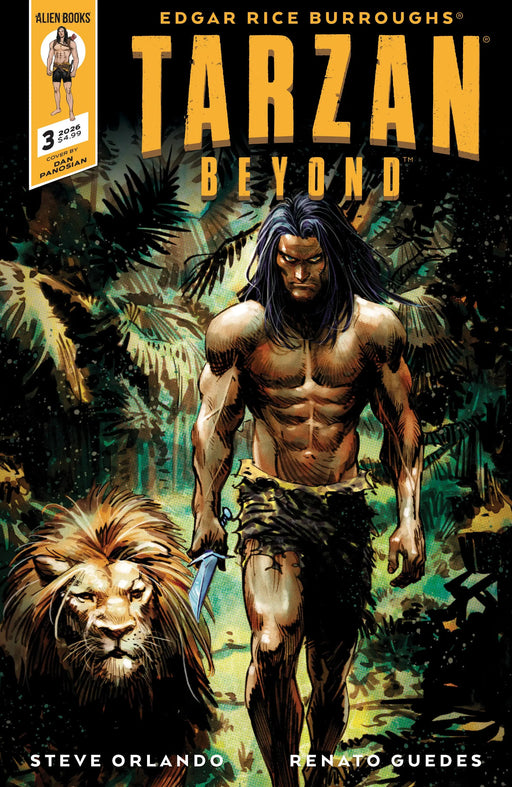 Tarzan Beyond #3 Variant C (Panosian) IDW Publishing