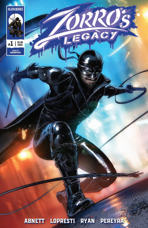 Zorro's Legacy #1 Variant C (Noobovich) IDW Publishing