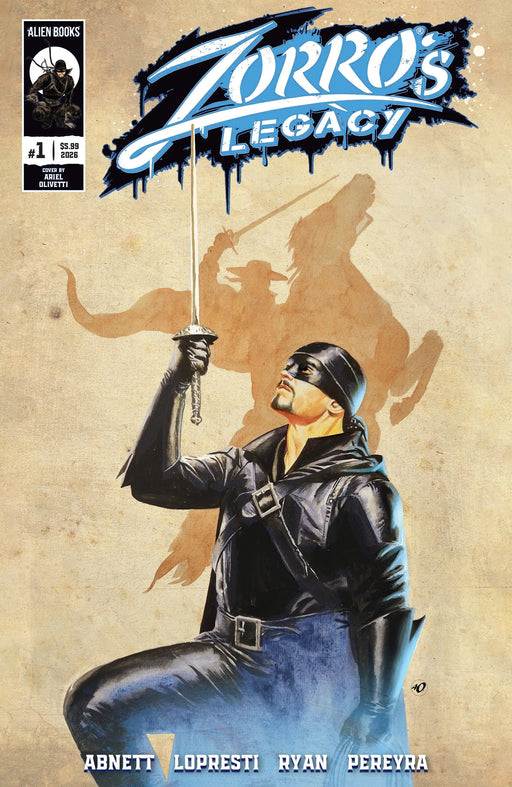 Zorro's Legacy #1 Variant Ri (15) (Olivetti) IDW Publishing