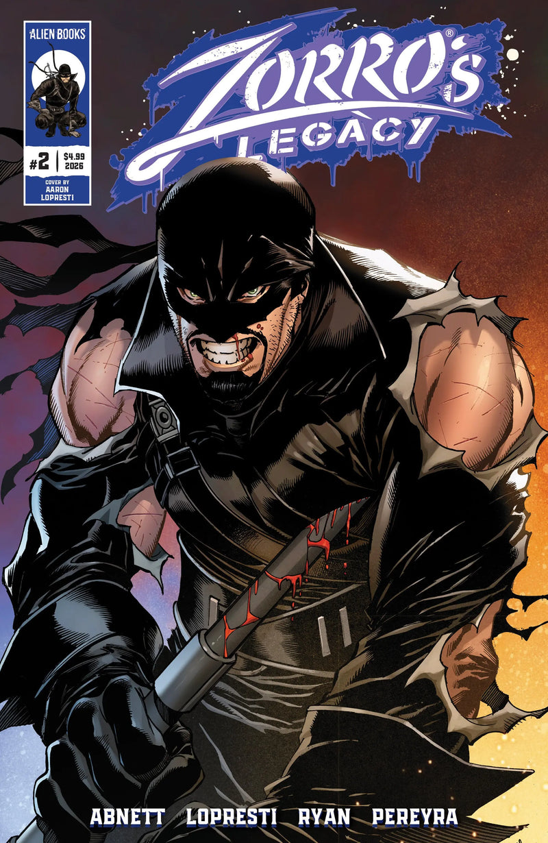 Zorro's Legacy #2 Cover A (Lopresti) IDW Publishing