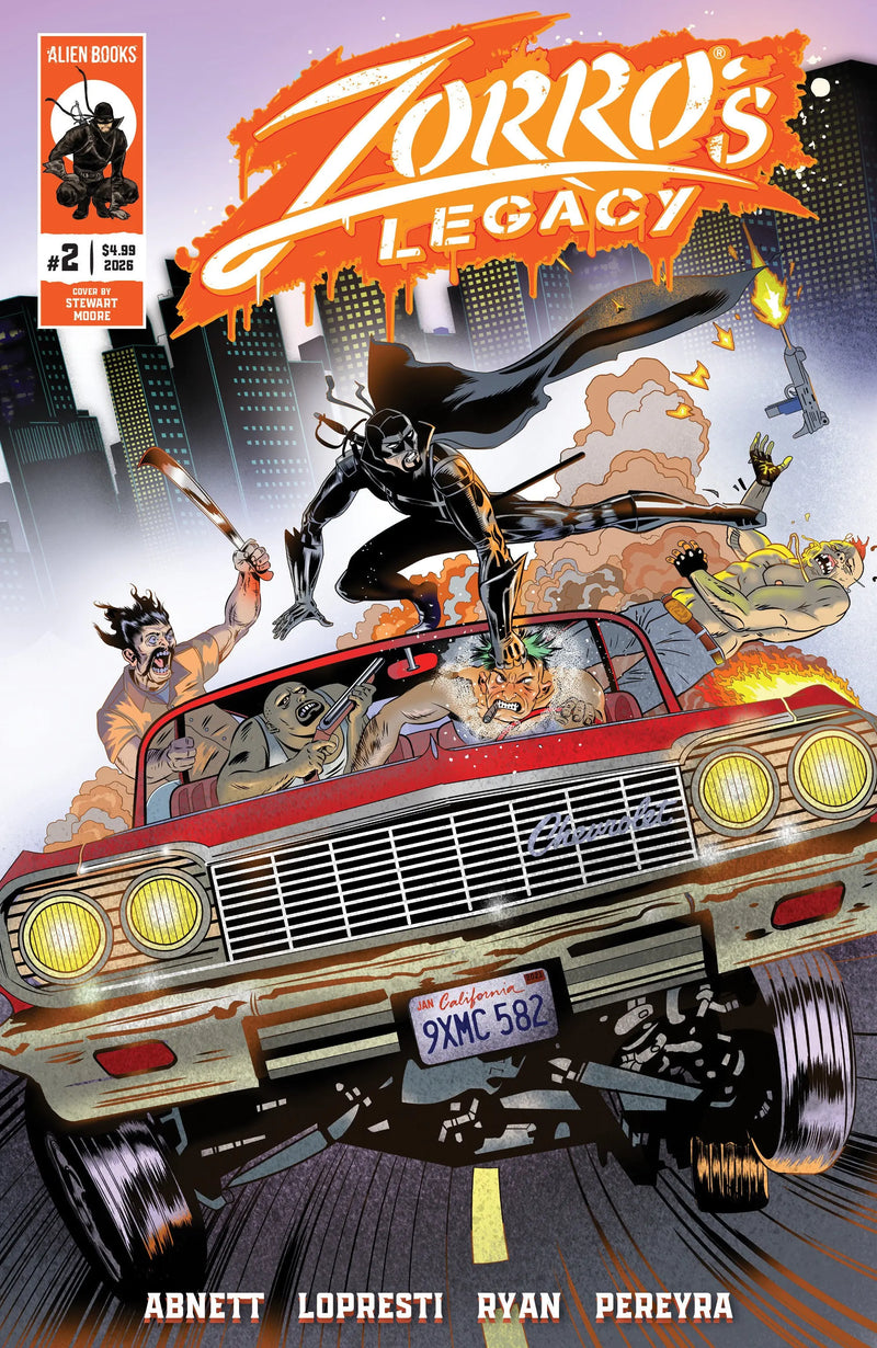 Zorro's Legacy #2 Variant B (Moore) IDW Publishing