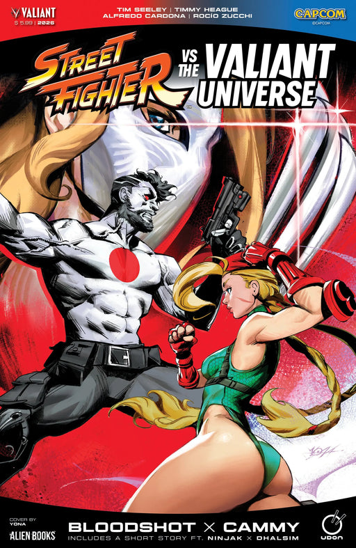 Street Fighter vs. The Valiant Universe Special Variant B (Yonas) IDW Publishing