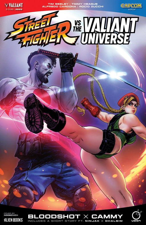 Street Fighter vs. The Valiant Universe Special Variant D (Noobovich) IDW Publishing