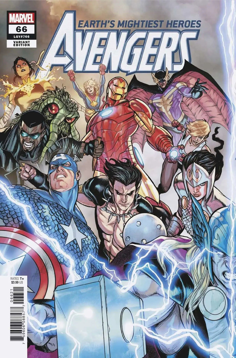 Avengers 66 Caselli Past/Future Avengers Assemble Connecting Variant