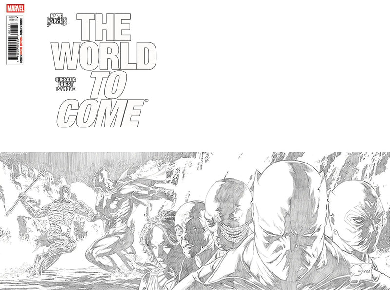 Marvel Knights: The World To Come #1 Joe Quesada Ratio Virgin 2nd Print Variant Marvel Comics