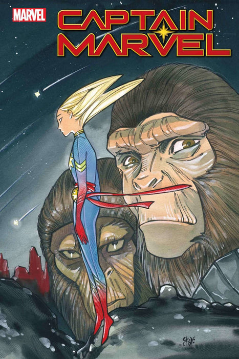 Captain Marvel 46 Momoko Planet Of The Apes Variant