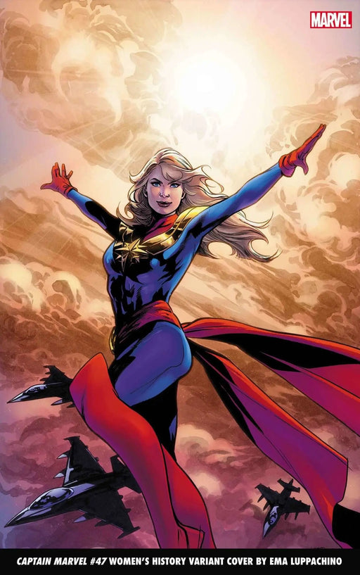 Captain Marvel 47 Lupacchino Women's History Month Variant