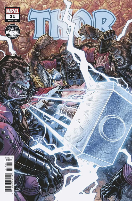 Thor 31 Bradshaw Planet Of The Apes Variant