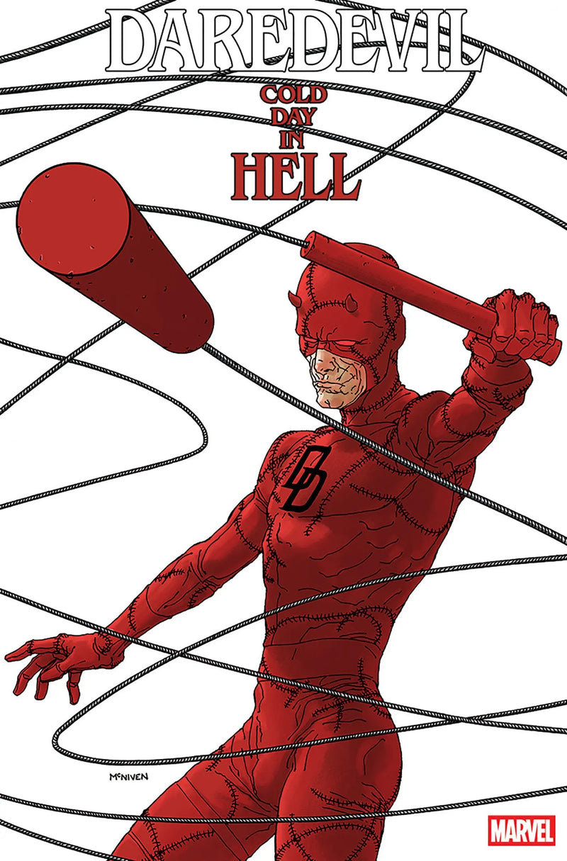 Daredevil: Cold Day In Hell #1 Steve Mcniven 2nd Print Variant Marvel Comics