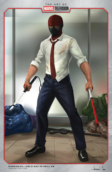 Daredevil: Cold Day In Hell #2 Jackson Sze Marvel Television Variant Marvel Comics