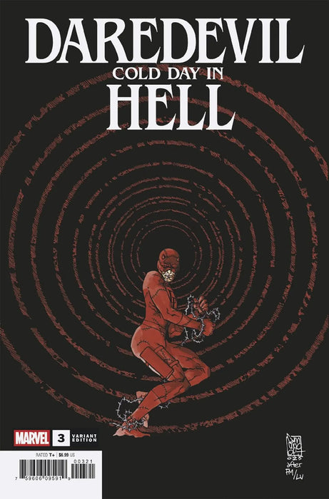 Daredevil: Cold Day In Hell #3 Giuseppe Camuncoli Variant Marvel Comics