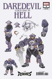 Daredevil: Cold Day In Hell #3 Peach Momoko Marvel Rivals Variant Marvel Comics