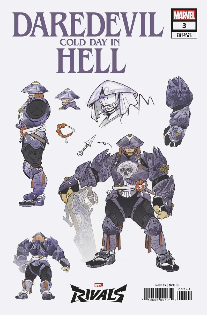 Daredevil: Cold Day In Hell #3 Peach Momoko Marvel Rivals Variant Marvel Comics