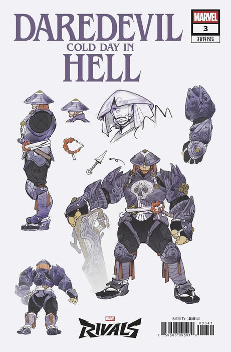 Daredevil: Cold Day In Hell #3 Peach Momoko Marvel Rivals Variant Marvel Comics