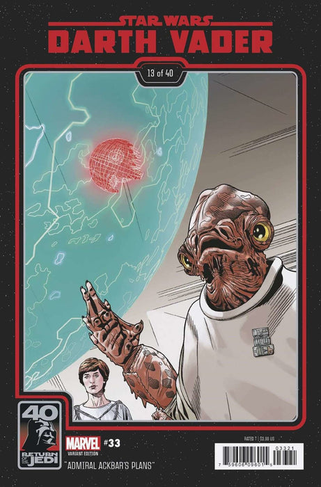 Star Wars: Darth Vader 33 Chris Sprouse Return Of The Jedi 40th Anniversary Variant