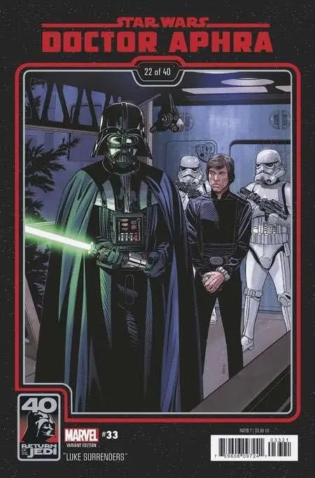 Star Wars: Doctor Aphra 33 Chris Sprouse Return Of The Jedi 40Th Anniversary Variant