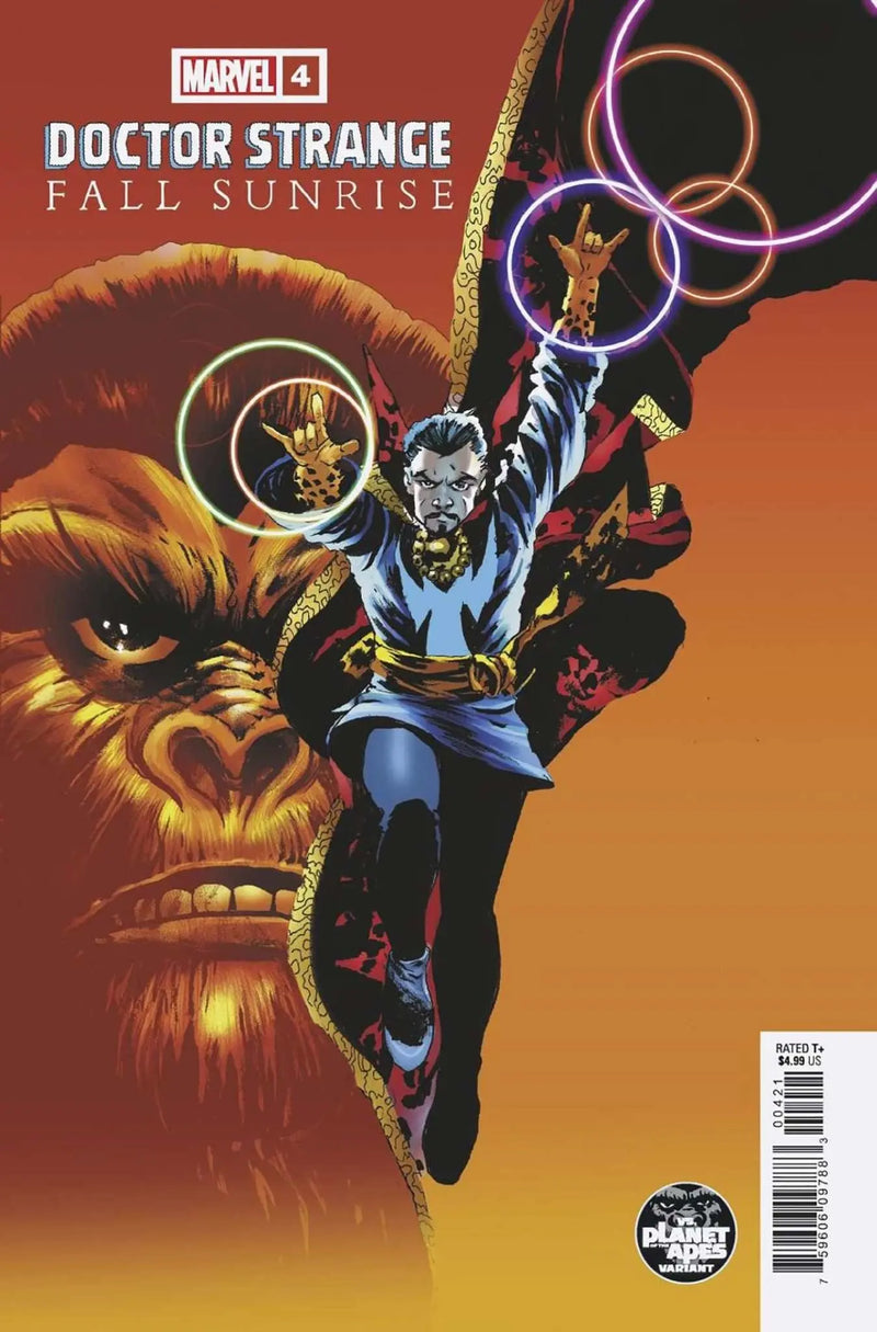 Doctor Strange: Fall Sunrise 4 Cassaday Planet Of The Apes Variant