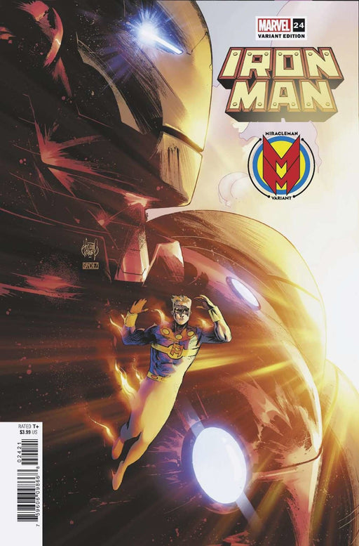 Iron Man 24 Kubert Miracleman Variant