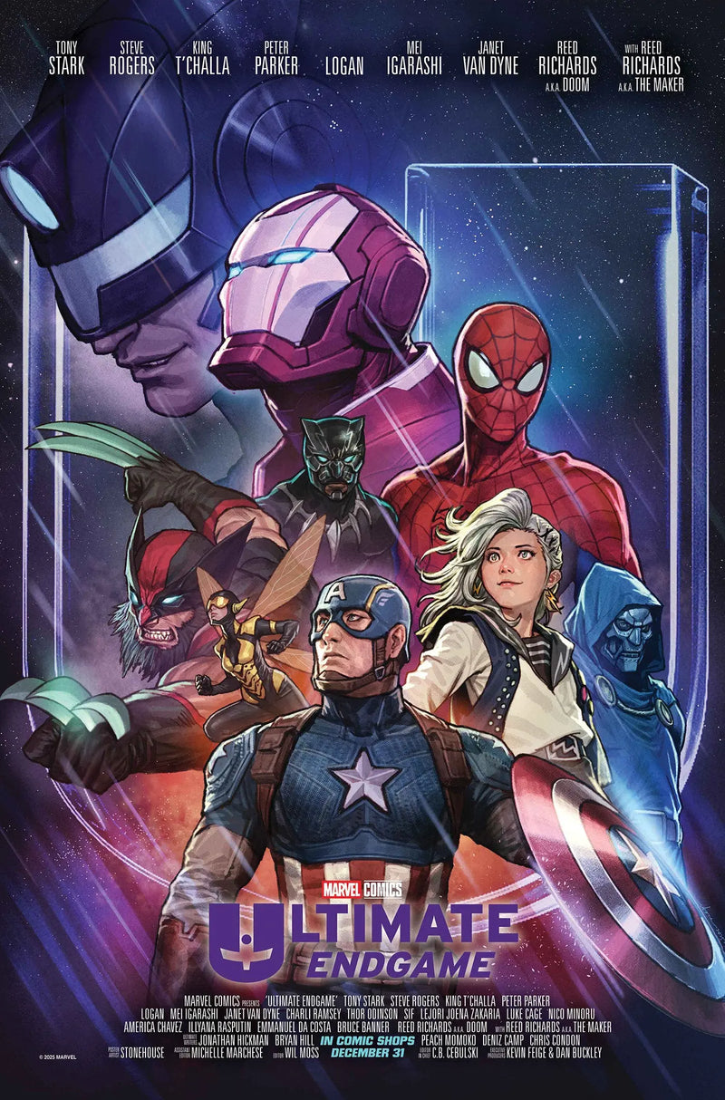 Ultimate Endgame #1 By Stonehouse Poster Marvel Comics