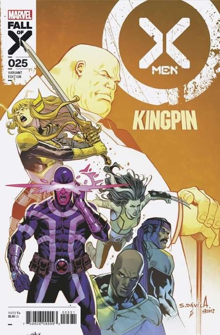 X-Men 25 Sergio Davila Kingpin Variant Fall