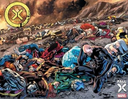 X-Men 25 Bryan Hitch Wraparound Promo Variant Fall