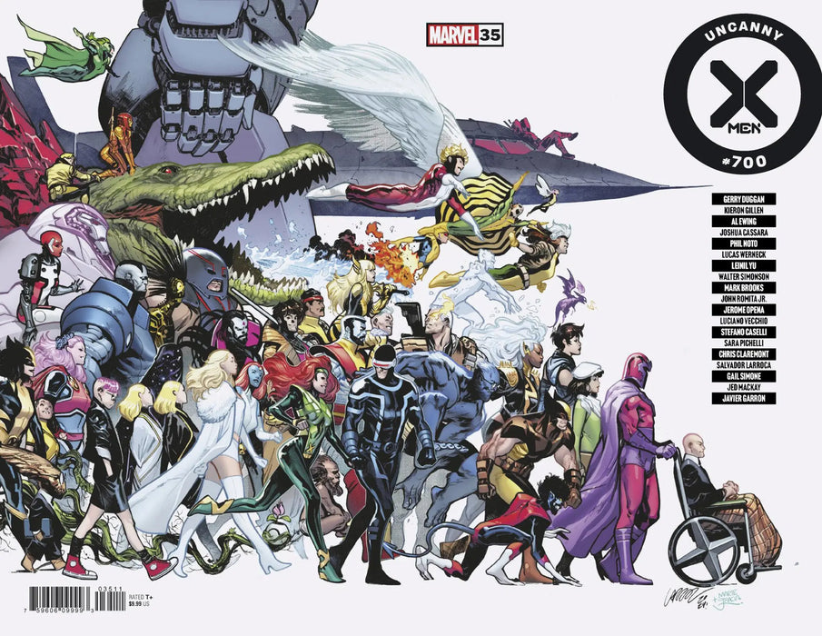 X-Men #35 Wraparound Cover [Fhx] Marvel Comics