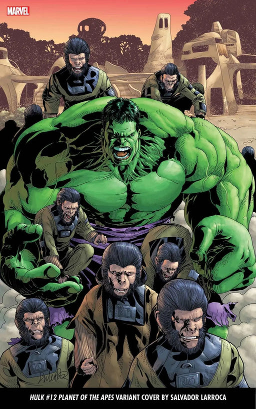 Hulk 12 Larroca Planet Of The Apes Variant