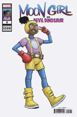 Moon Girl And Devil Dinosaur 5 Stefano Caselli Marvel Icon Variant
