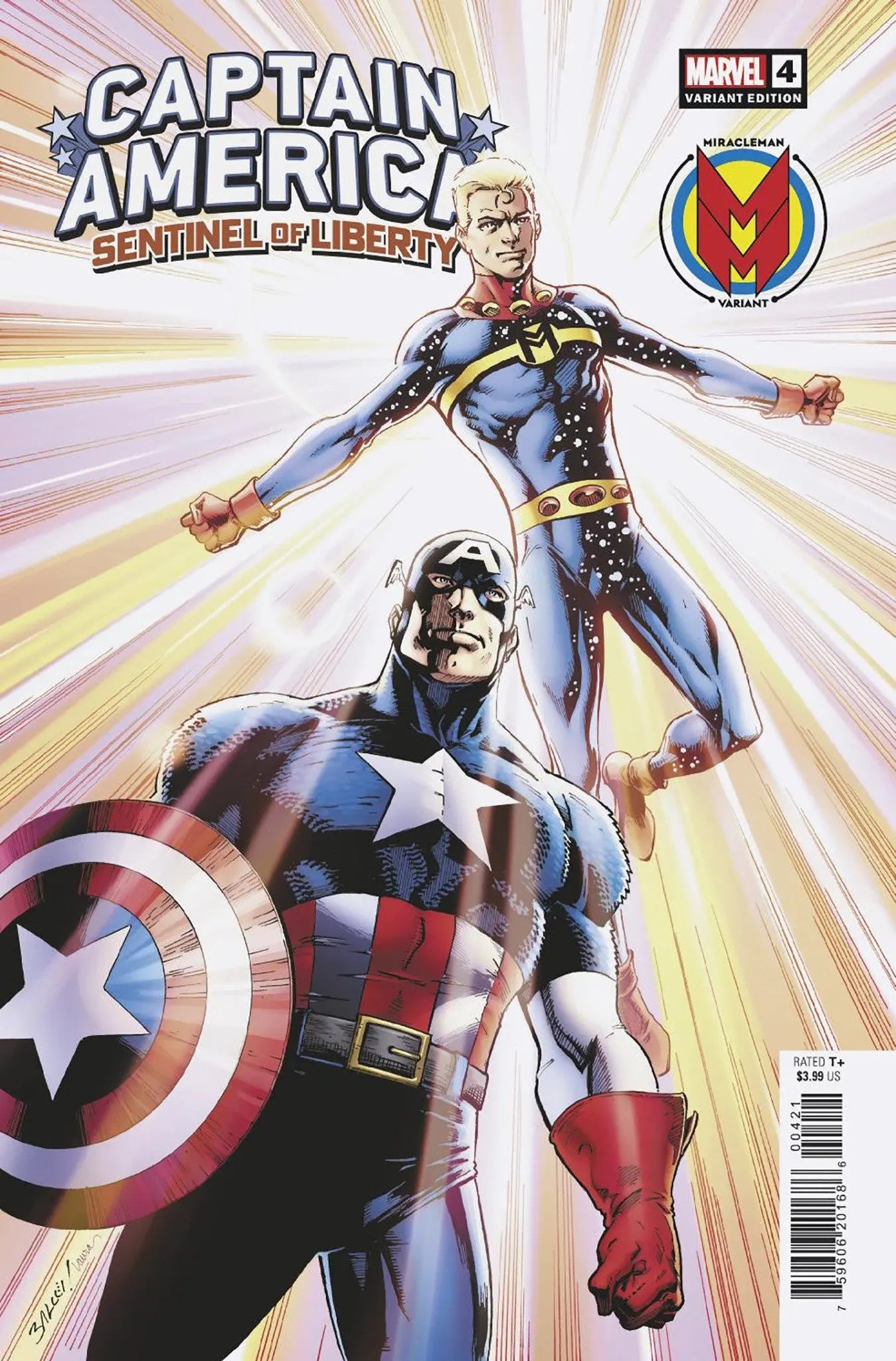 Captain America Sentinel of Liberty #4 Bagley Mirac | Revenge Of