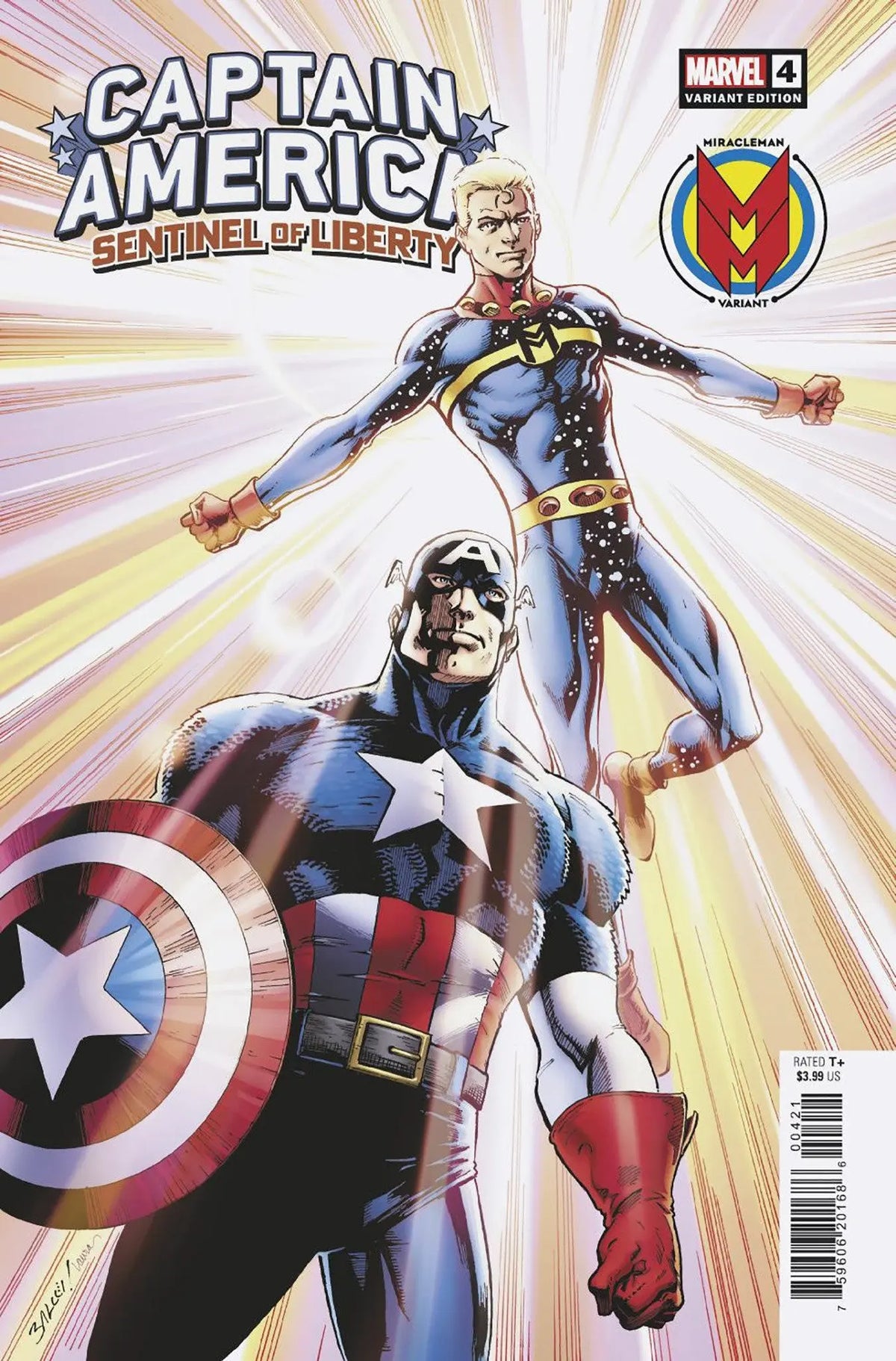 Captain America Sentinel of Liberty #4 Bagley Mirac | Revenge Of