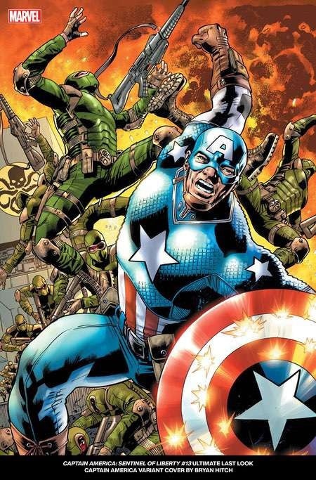 Captain America: Sentinel Of Liberty 13 Bryan Hitch Ultimate Last Look Variant