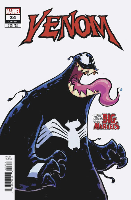 Venom #34 Skottie Young'S Big Marvel Variant [Bh] Marvel Comics