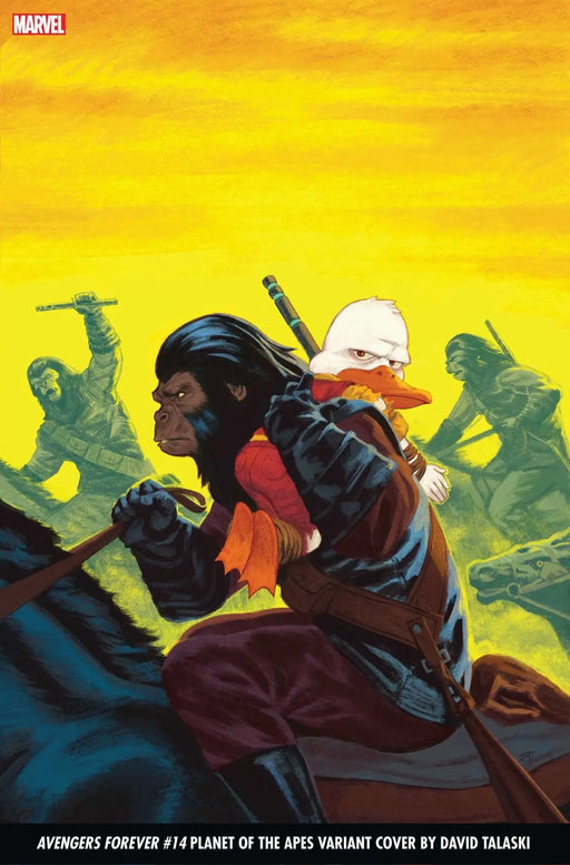 Avengers Forever 14 Talaski Howard The Duck Planet Of The Apes Variant
