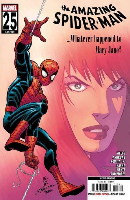 Amazing Spider-Man 25 John Romita Jr. 2nd Printing Variant