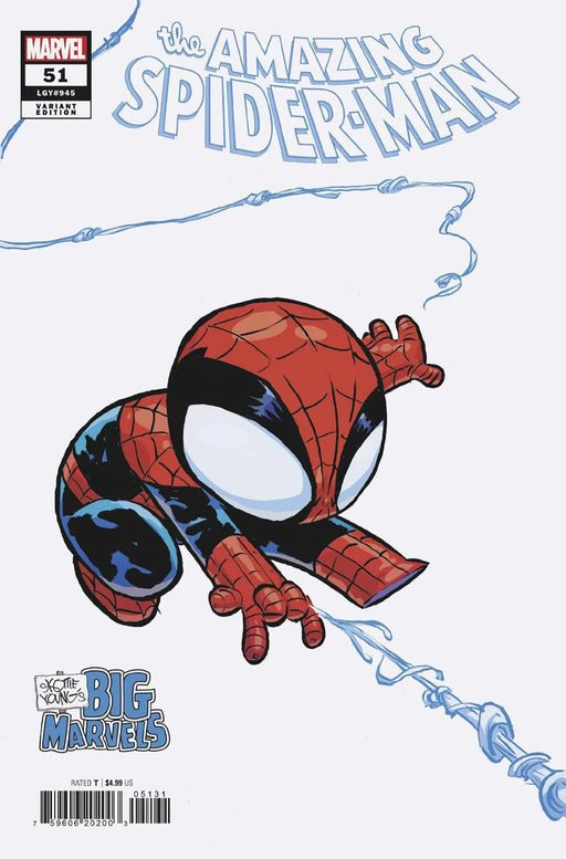 Amazing Spider-Man #51 Skottie Young'S Big Marvel Variant Marvel Comics