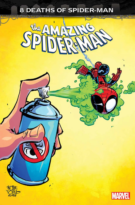 Amazing Spider-Man #62 Skottie Young 8 Deaths Of Spider-Man Variant Marvel Comics