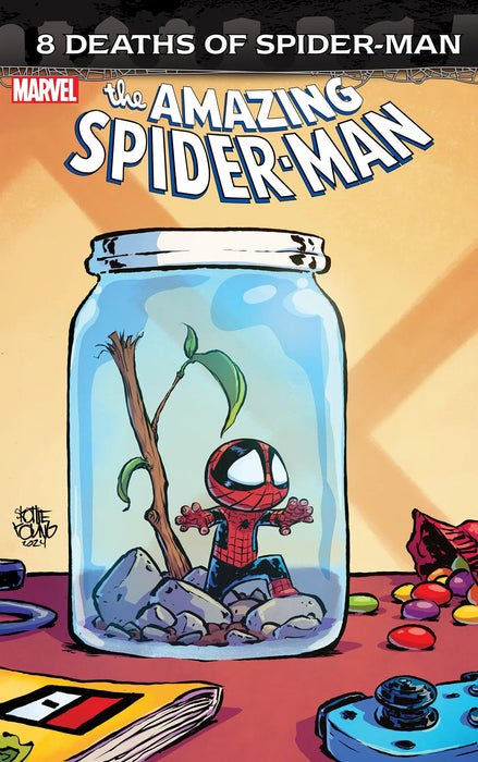 Amazing Spider-Man #65 Skottie Young 8 Deaths Of Spider-Man Variant Marvel Comics