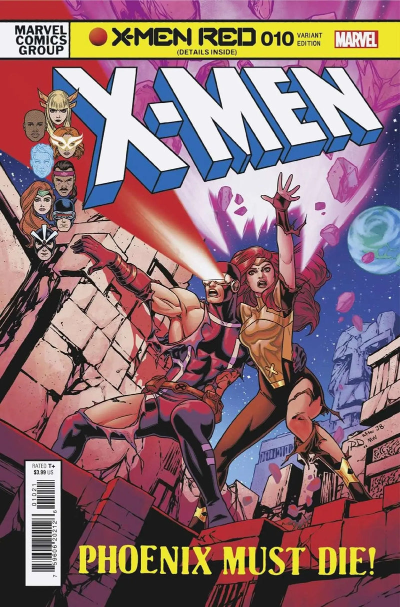 X-Men Red 10 Dauterman Classic Homage Variant