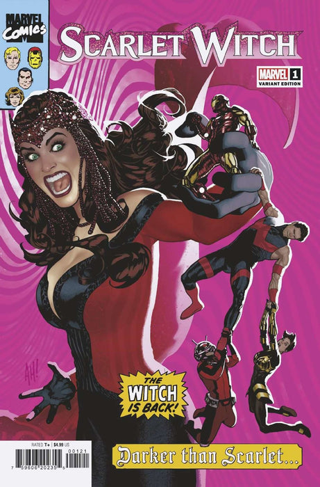 Scarlet Witch 1 Hughes Classic Homage Variant