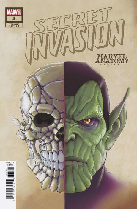 Secret Invasion 3 Lobe Marvel Anatomy Variant