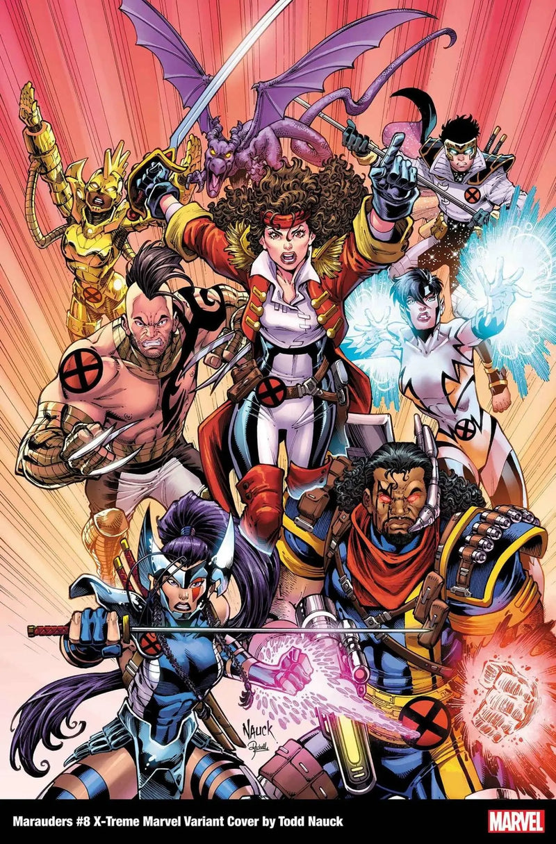 Marauders 8 Nauck X-Treme Marvel Variant