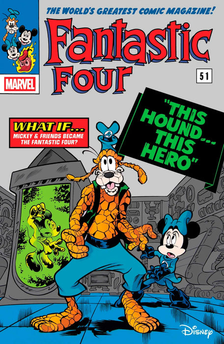 Fantastic Four #29 Paolo Mottura Disney What If? Fantastic Four Homage Variant [ Doom] Marvel Comics