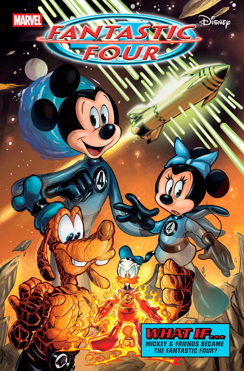 Fantastic Four #30 Ciro Cangialosi Disney What If? Fantastic Four Homage Variant [Doom] Marvel Comics
