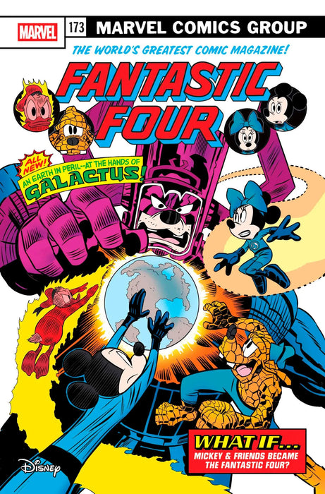 Fantastic Four #31 Claudio Sciarrone Disney What If? Fantastic Four Homage Variant [Doom] Marvel Comics