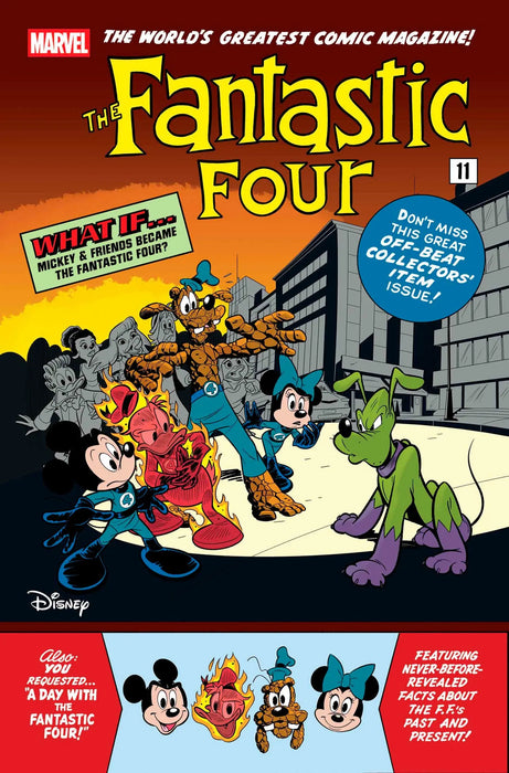 Fantastic Four #32 Emilio Urbano Disney What If? Fantastic Four Homage Variant [Doom] Marvel Comics