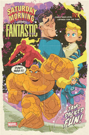 Fantastic Four #33 Sean Galloway Saturday Morning Variant [Doom] Marvel Comics