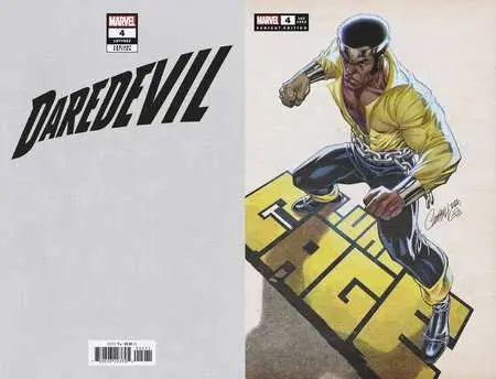 Daredevil 4 Js Campbell Anniversary Variant